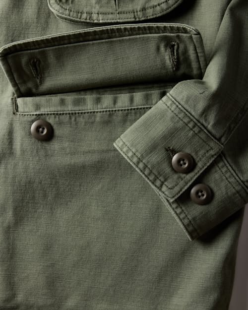 laydown detail image of Fatigue Field Jacket