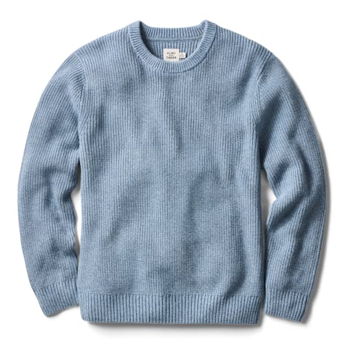 laydown image of Bolinas Cotton Crewneck Sweater