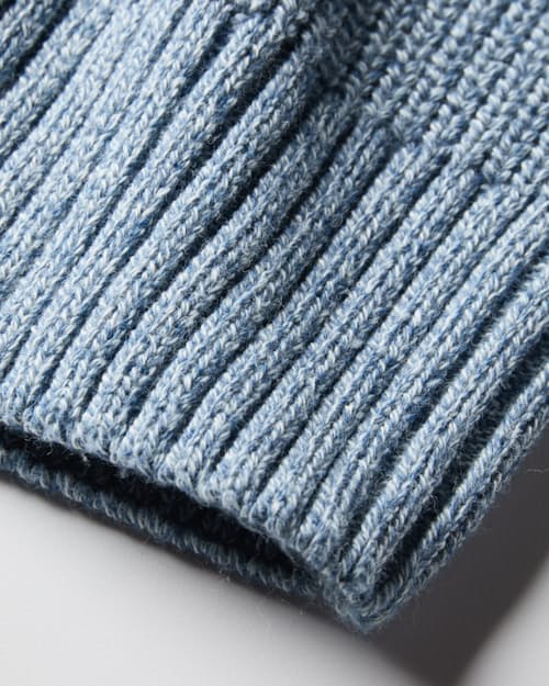 laydown detail image of Bolinas Cotton Crewneck Sweater