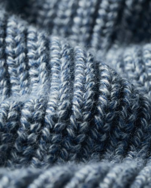 laydown detail image of Bolinas Cotton Crewneck Sweater