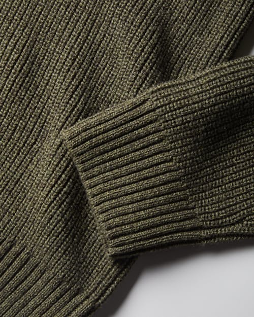 laydown detail image of Bolinas Cotton Crewneck Sweater