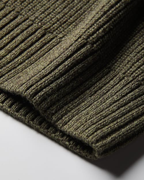 laydown detail image of Bolinas Cotton Crewneck Sweater