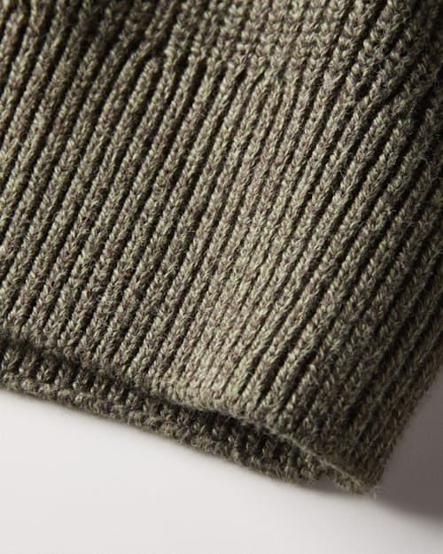 laydown detail image of Bolinas Cotton Johnny Collar Sweater Polo
