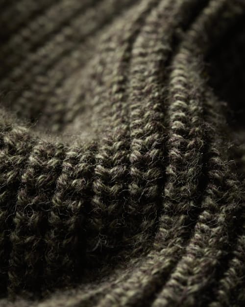 laydown detail image of Bolinas Cotton Johnny Collar Sweater Polo