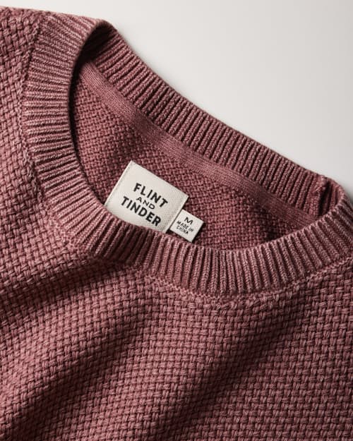 laydown detail image of Washed Cotton Crewneck