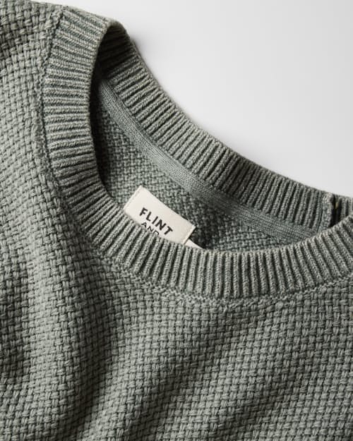 laydown detail image of Washed Cotton Crewneck