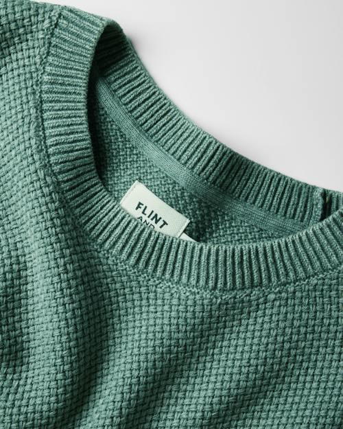 laydown detail image of Washed Cotton Crewneck
