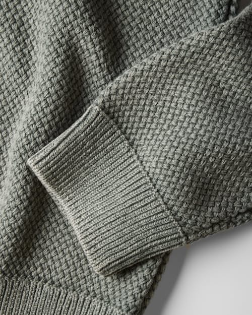laydown detail image of Washed Cotton Crewneck