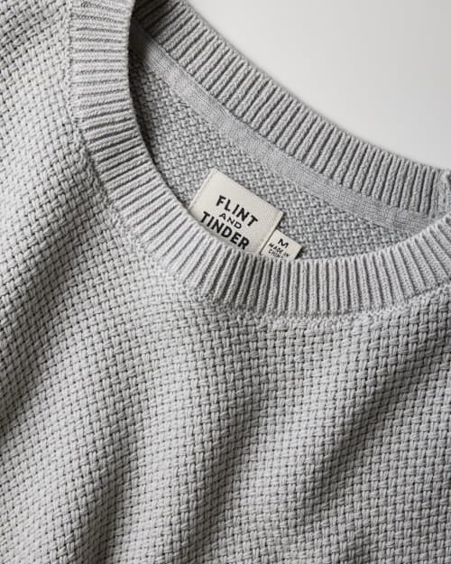 laydown detail image of Washed Cotton Crewneck