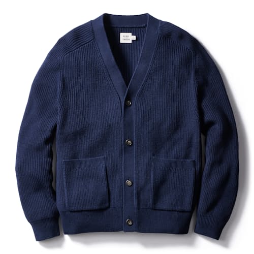 laydown image of Bolinas Cotton Cardigan