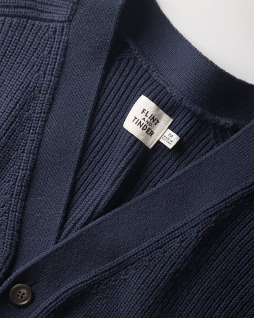 laydown detail image of Bolinas Cotton Cardigan