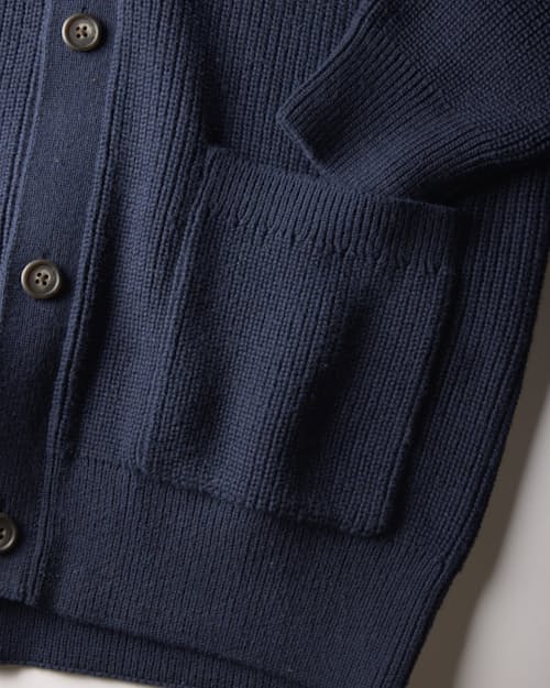 laydown detail image of Bolinas Cotton Cardigan
