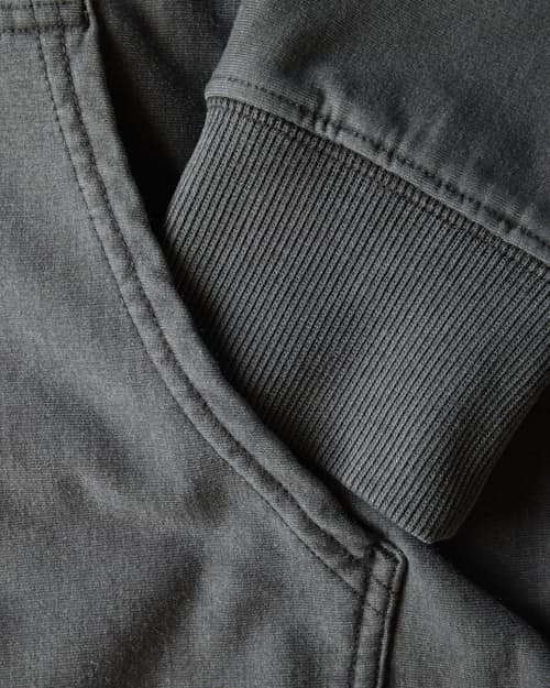 laydown detail image of PatinaTech Hoodie
