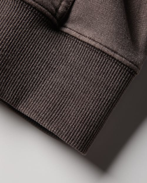 laydown detail image of PatinaTech Hoodie