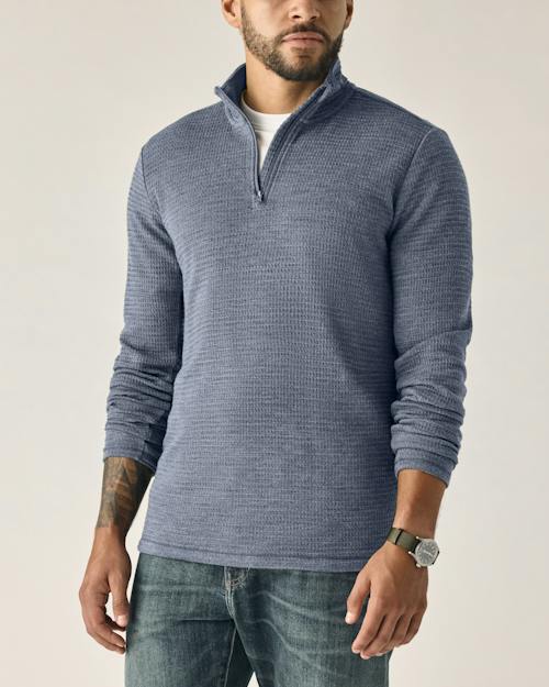 on model image of Thermal 72-Hour Quarter-Zip