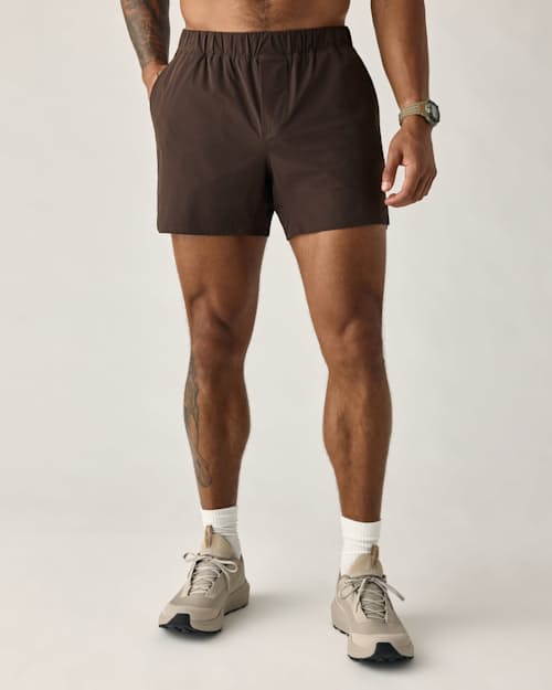 on model image of Sevens Sport Short Lined - 5"