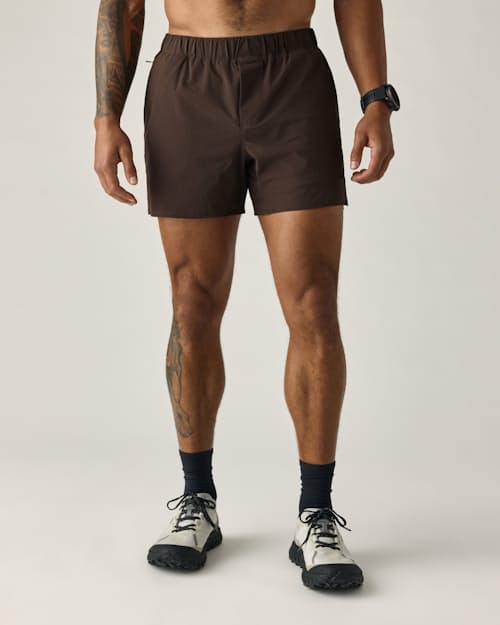 on model image of Sevens Sport Short Lined - 5"