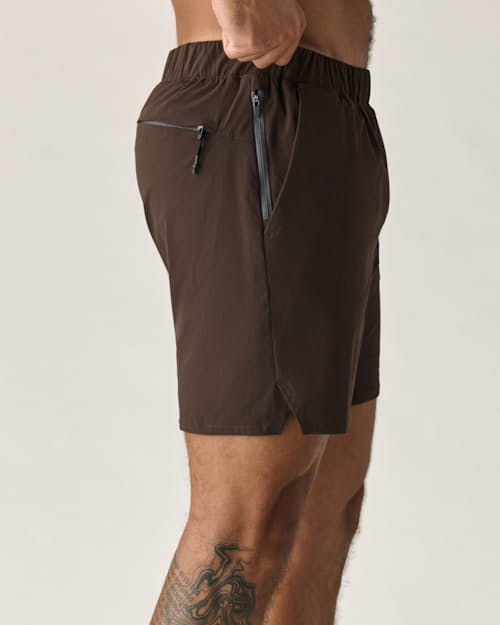 on model image of Sevens Sport Short Lined - 7"