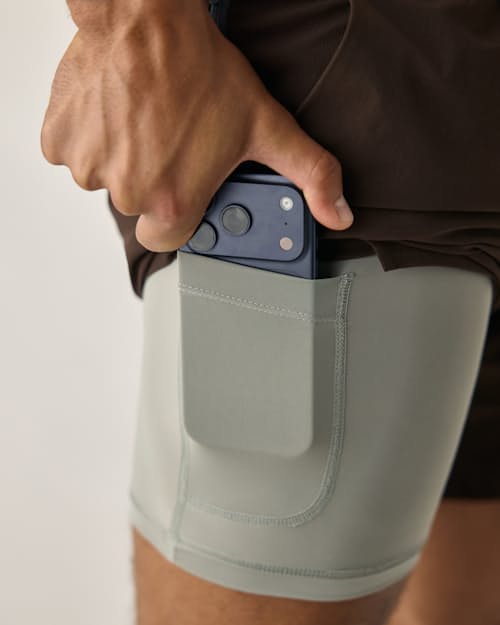on model image of Sevens Sport Short Lined - 7"