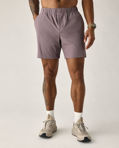 on model image of Sevens Sport Short Lined - 7"