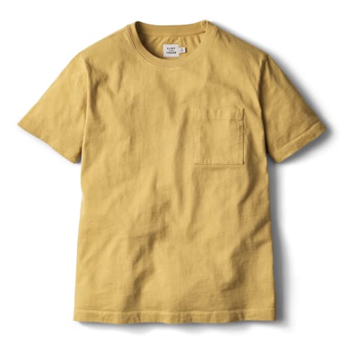 laydown image of American Heavyweight Pocket T-Shirt