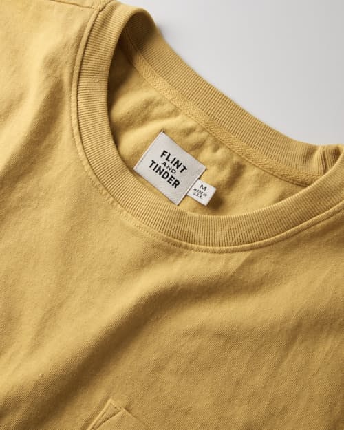 laydown detail image of American Heavyweight Pocket T-Shirt