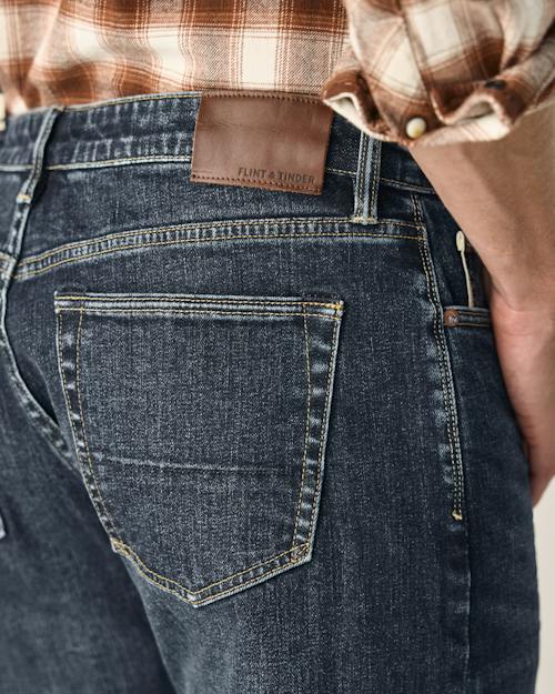 on model image of Japanese Stretch Selvedge Denim - HB Straight