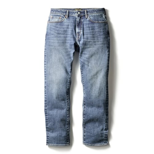 laydown image of Japanese Stretch Selvedge Denim - HB Straight