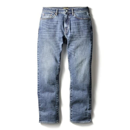 laydown image of Japanese Stretch Selvedge Denim - HB Straight