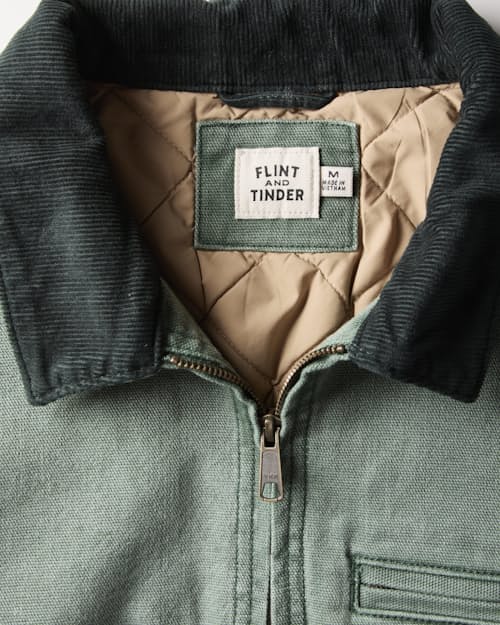 laydown detail image of Mason Canvas Work Jacket