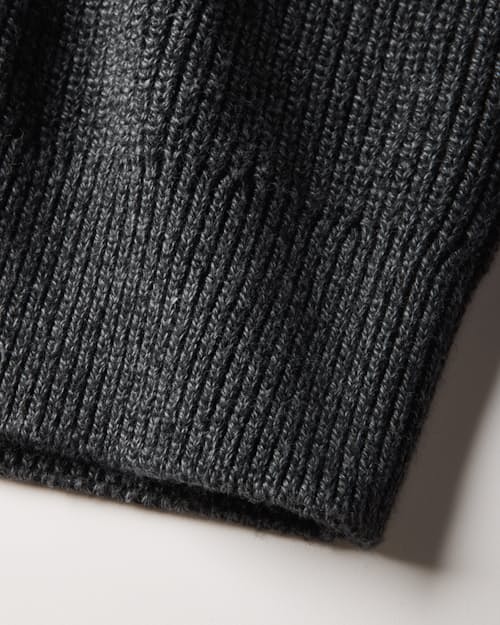 laydown detail image of Bolinas Cotton Johnny Collar Sweater Polo