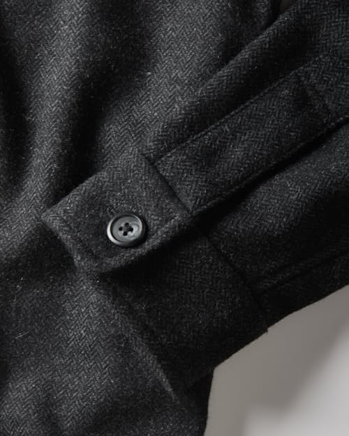 laydown detail image of Wool Overshirt