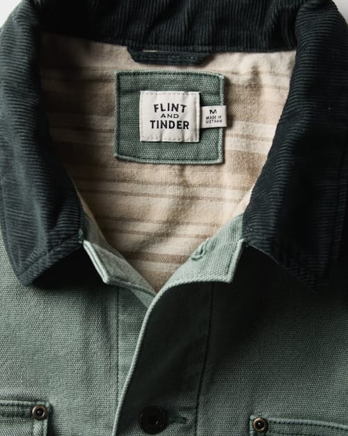 laydown detail image of Mason Flannel-Lined Chore Coat