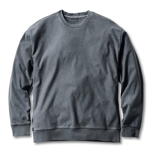 laydown image of PatinaTech Crewneck Sweatshirt