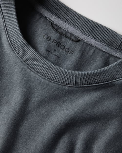 laydown detail image of PatinaTech Crewneck Sweatshirt
