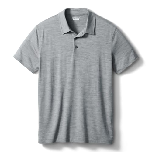 laydown image of 72-Hour Merino Polo Shirt