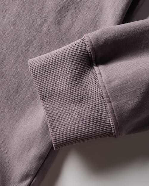 laydown detail image of PatinaTech Crewneck Sweatshirt