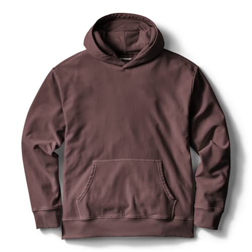 laydown image of PatinaTech Hoodie