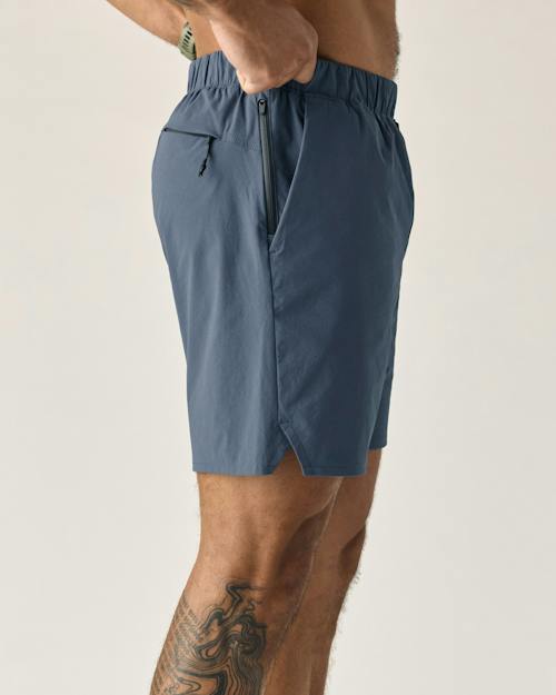 on model image of Sevens Sport Short Lined - 7"
