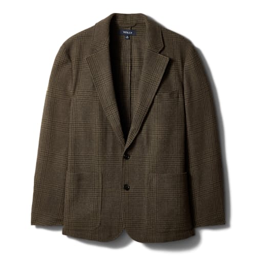 laydown image of Soft Wool Blazer