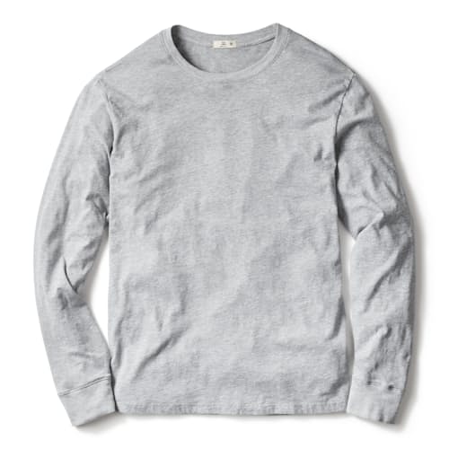 laydown image of Vintage Soft Wash Long Sleeve T-Shirt