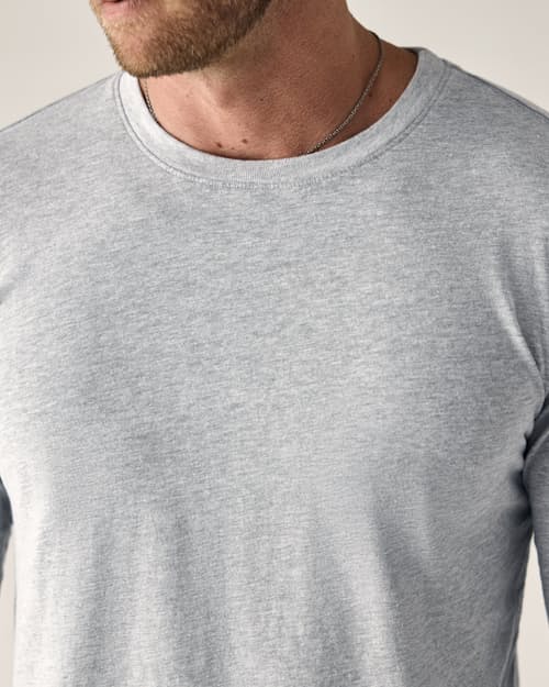 on model image of Vintage Soft Wash Long Sleeve T-Shirt