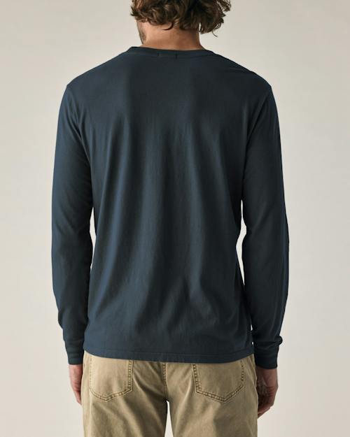 on model image of Vintage Soft Wash Long Sleeve T-Shirt