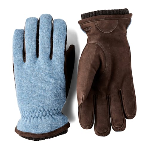 laydown image of Noah Wool Plaid Glove