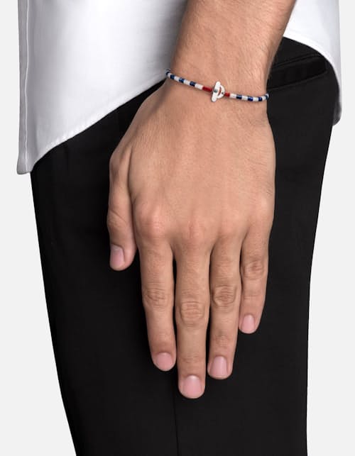on model image of Kai Lapis Bracelet