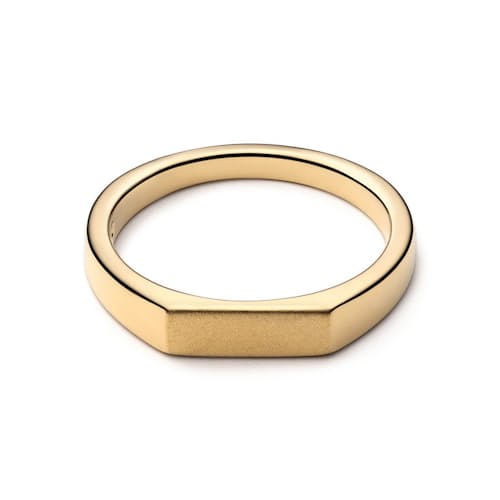 laydown image of Thin Geo Ring