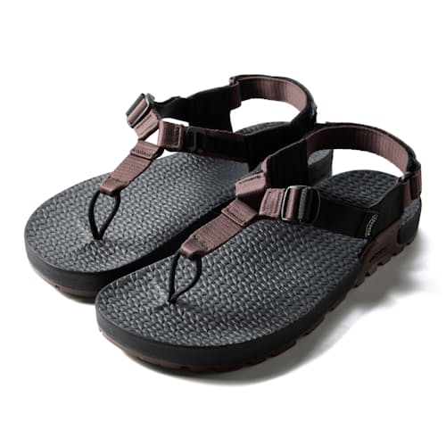 laydown image of Huckberry x Bedrock Cairn Evo C Sandal