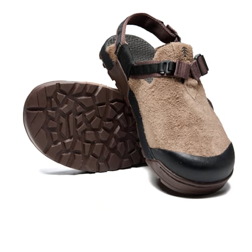 laydown image of Huckberry x Bedrock Mountain Clog