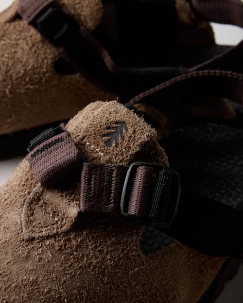 laydown detail image of Huckberry x Bedrock Mountain Clog