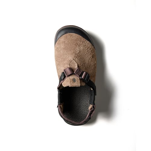 laydown image of Huckberry x Bedrock Mountain Clog